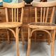 Chaises bistrot Baumann anciennes