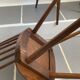 6 vintage bistro chairs