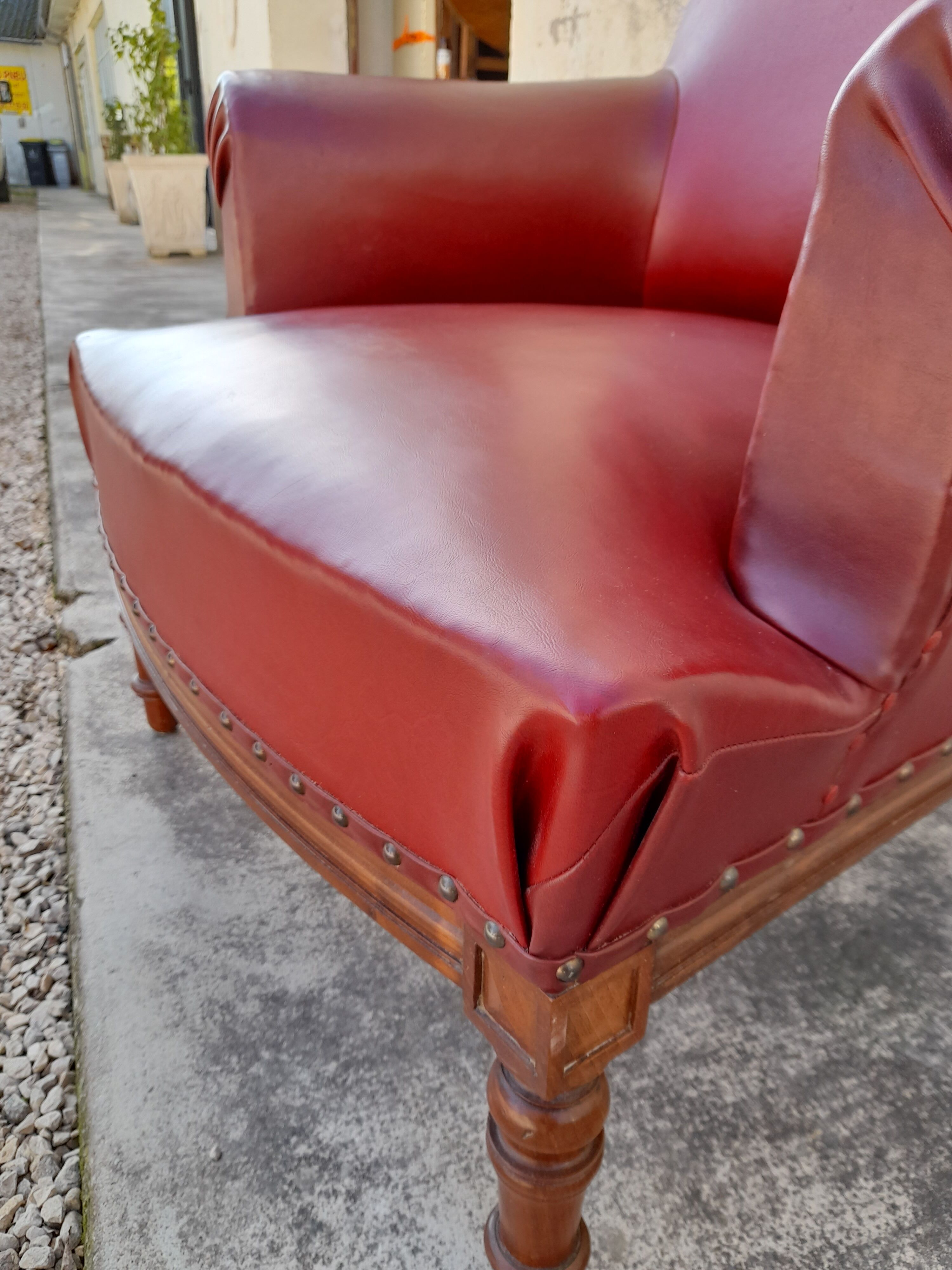 Fauteuil bergère Louis Philippe époque XXeme