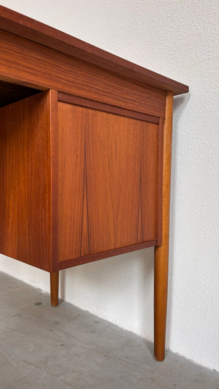 Small vintage Danish desk teak