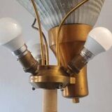 Floor lamp Table lamp signed Malabert house 1930 Art Deco DLG rings Quinet