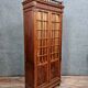 Louis XVI library in solid walnut with blonde patina around 1850