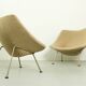 Ensemble de fauteuils Oyster vintage de Pierre Paulin pour Artifort, années 1960