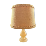 Onyx and jute lamp