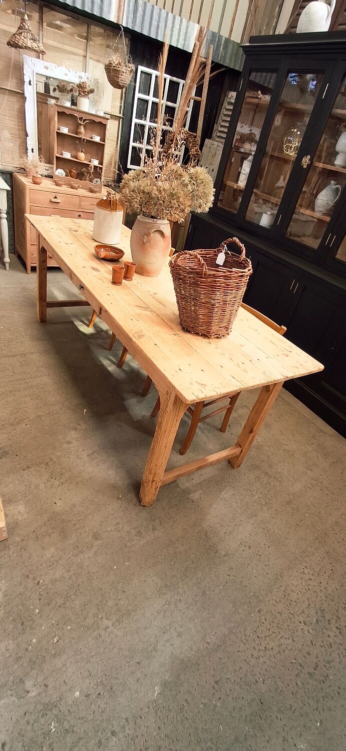 Old farmhouse table
