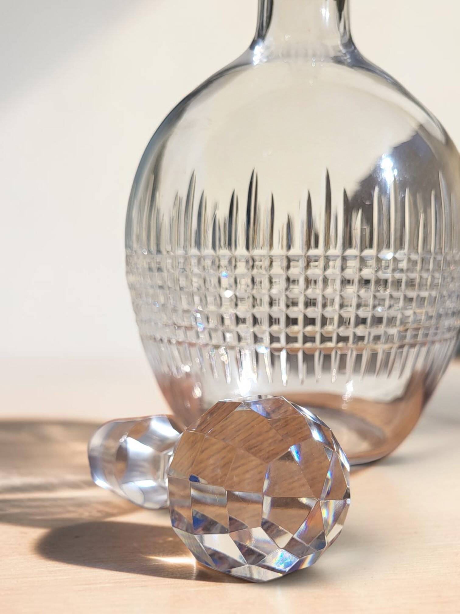 Baccarat crystal carafe model Nancy
