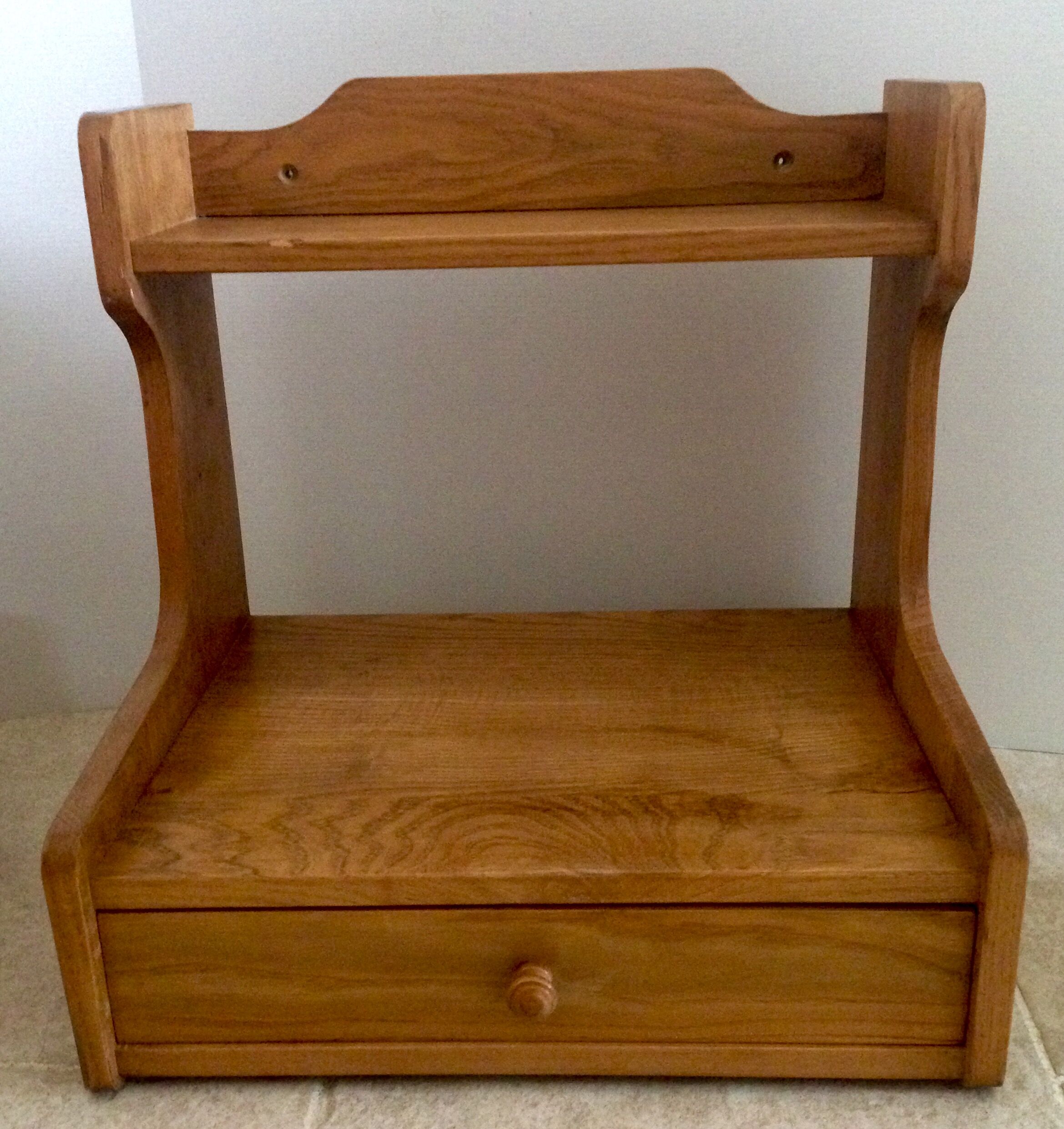 Pair of nightstands suspended vintage