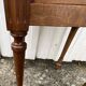 Louis XVI Style Walnut Bedside Table – Early 20th Century