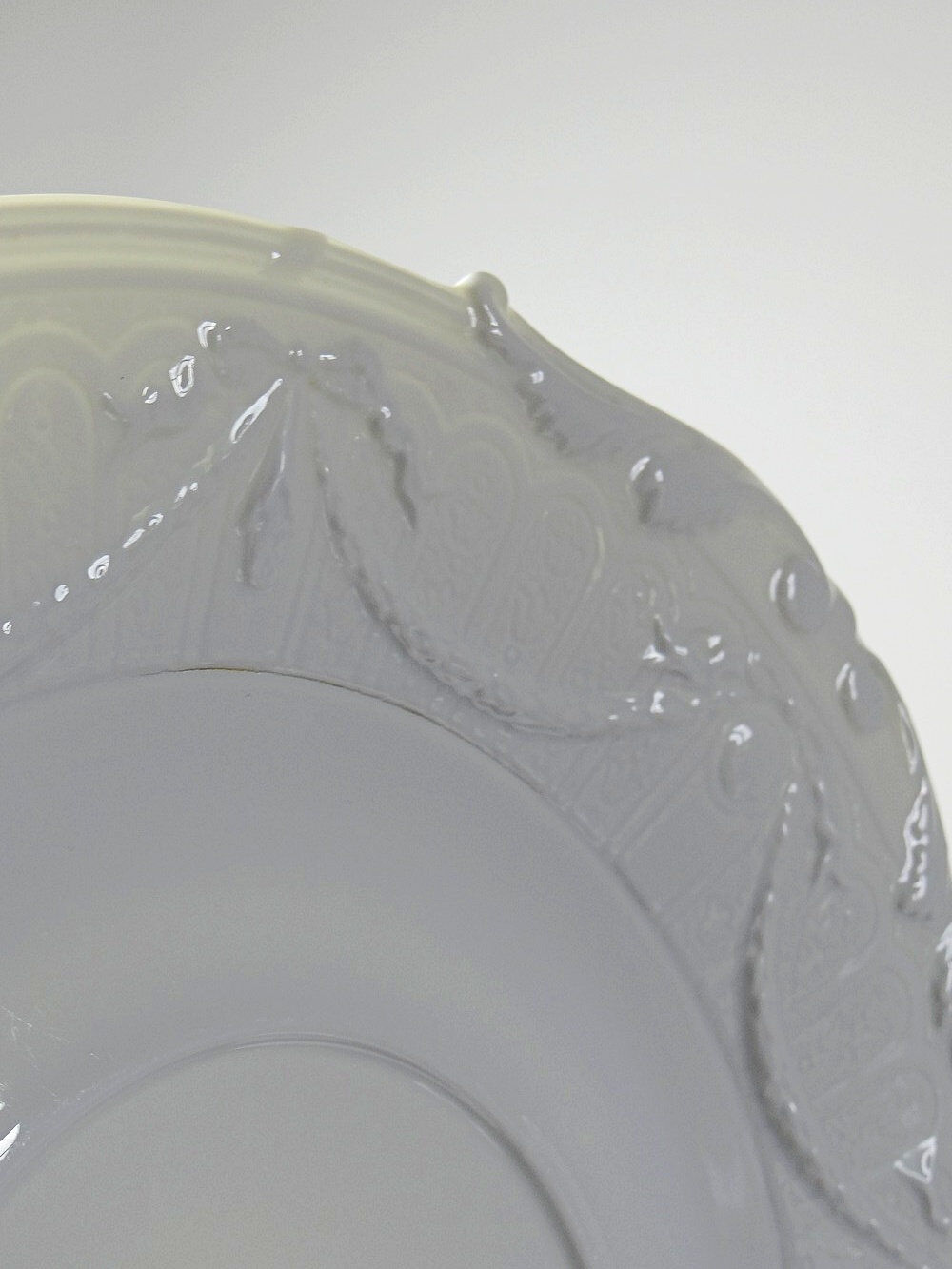 Very large centrepiece dish Lafarge & Co Limoges porcelain vintage