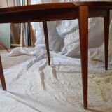 Round dining table in teak, Henry Rosengren Hansen