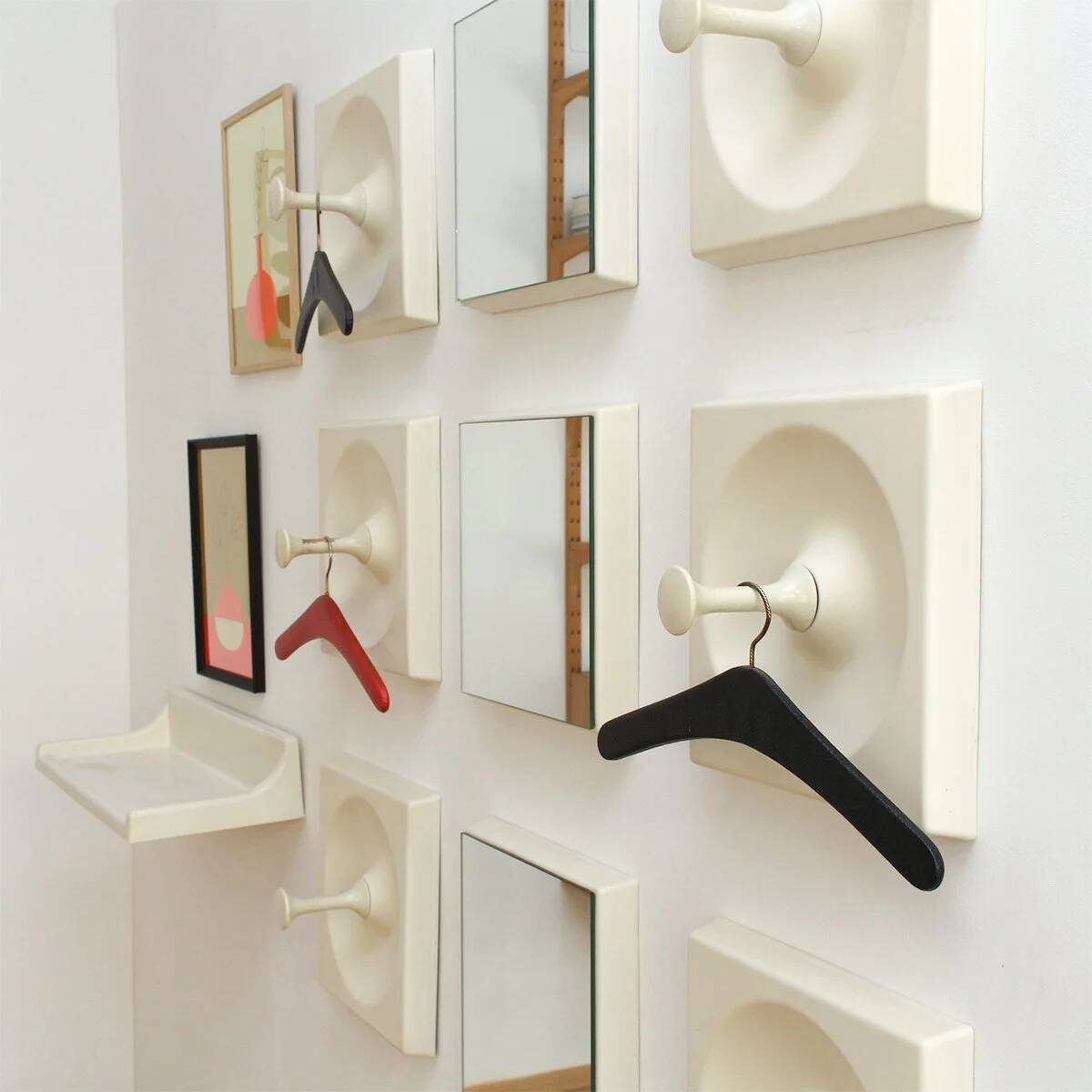 Quadro wardrobe set by Schönbuch