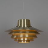 Danish vintage pendant lamp Verona by Svend Middelboe, Nordisk Solar, 1962