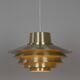 Danish vintage pendant lamp Verona by Svend Middelboe, Nordisk Solar, 1962