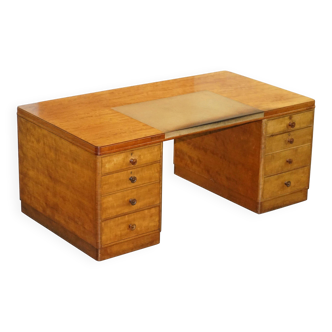 Double-faced desk stamped Waring & Gillow 1960