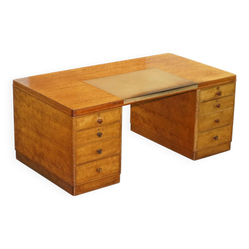 Double-faced desk stamped Waring & Gillow 1960
