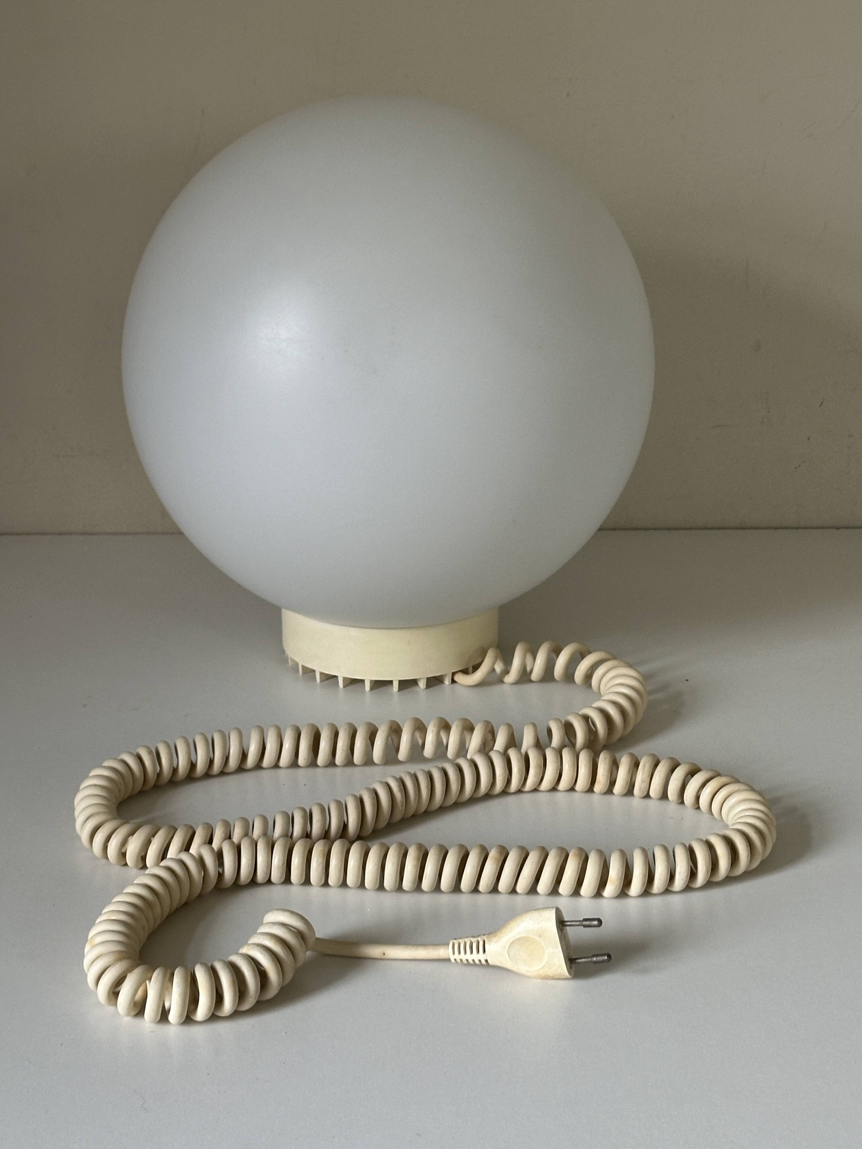 Vintage ball lamp design from the 70s