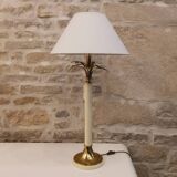 Large vintage palm tree lamp, 1970