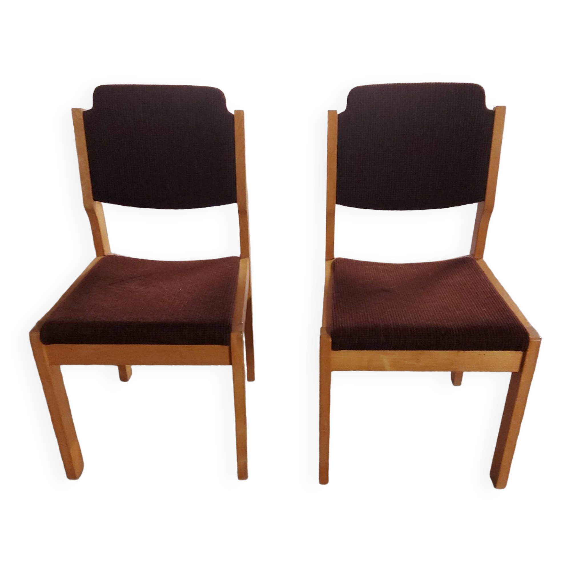 Set of two vintage Swiss chairs