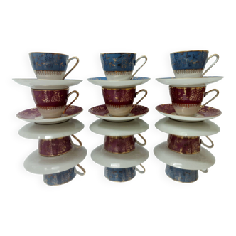 Coffee set for 6 prs