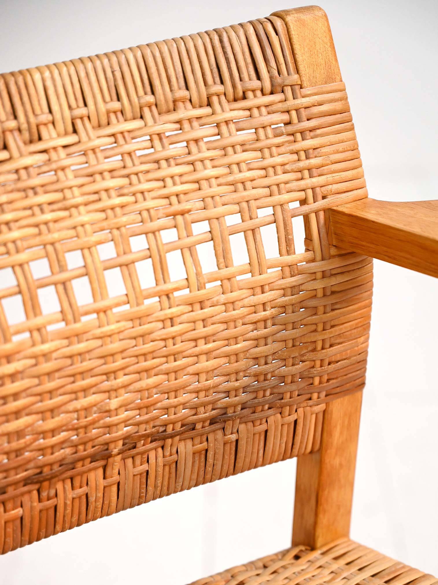 “BM62” Chairs by Børge Mogensen Lauritsen 1950s