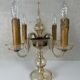 Murano 4-arm candelabra table lamp