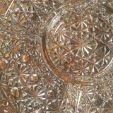 Vintage glass appetizer dish