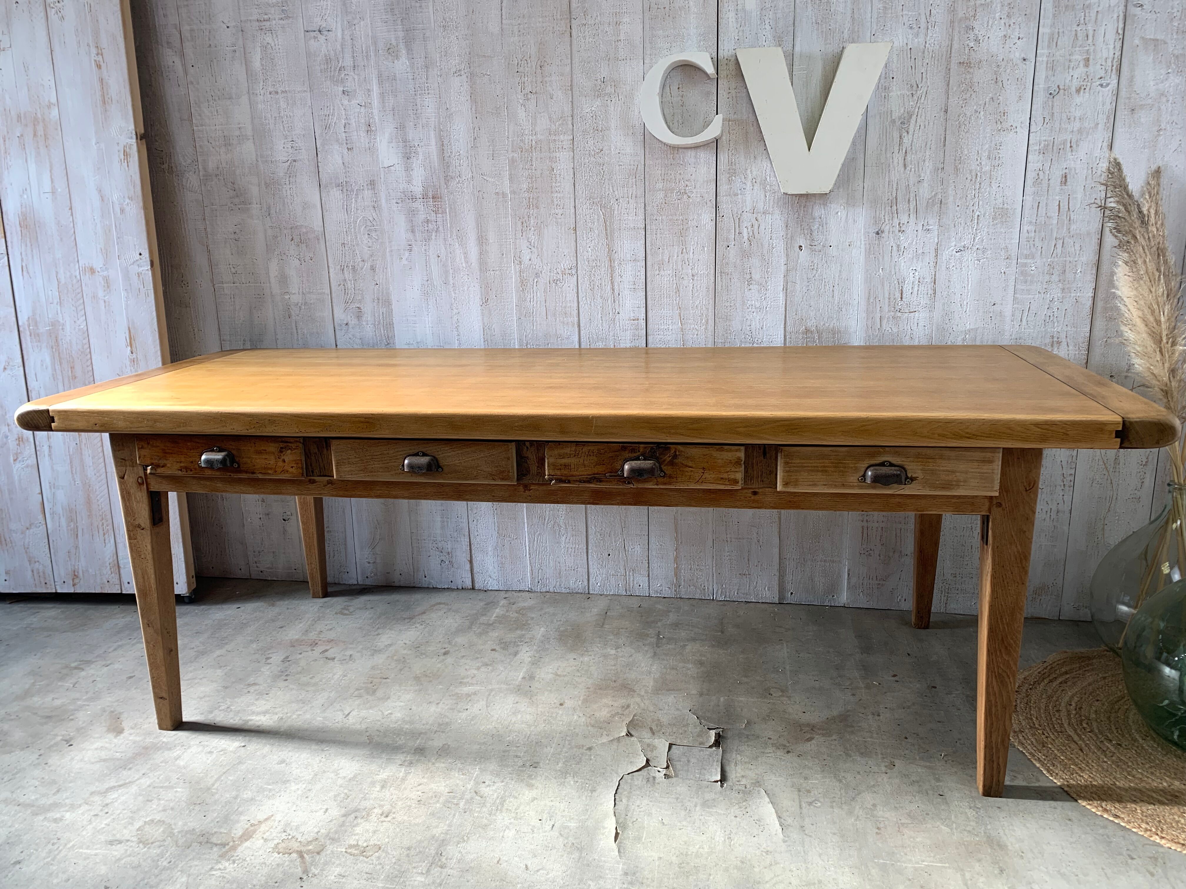 Farmhouse table 230x85cm vintage