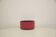 vintage red West Germany bowl flowerpot Jasba