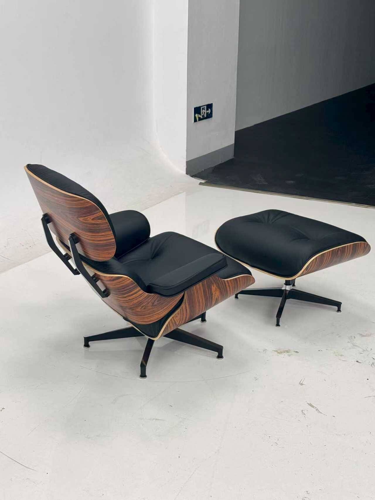 Herman Miller Eames lounge chair + Ottoman Santos Rosewood
