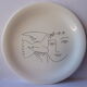Lot de 6 assiettes Picasso Salins Digoin Sarreguemines