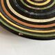Dish XL table center in glazed terracotta ceramic 1950