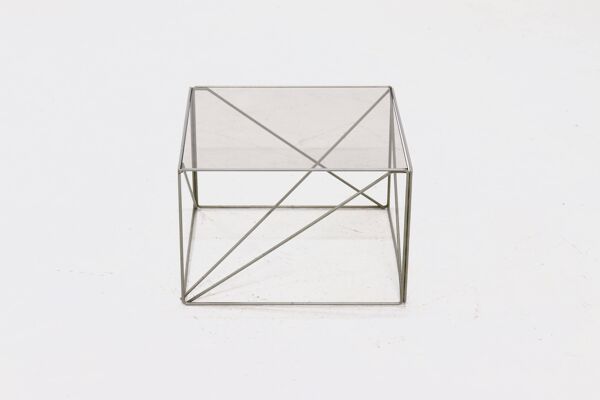 Table basse Isocele de Max Sauze années 1970