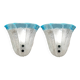 Paire d'appliques Murano, Italie, années 1970