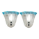 Paire d'appliques Murano, Italie, années 1970