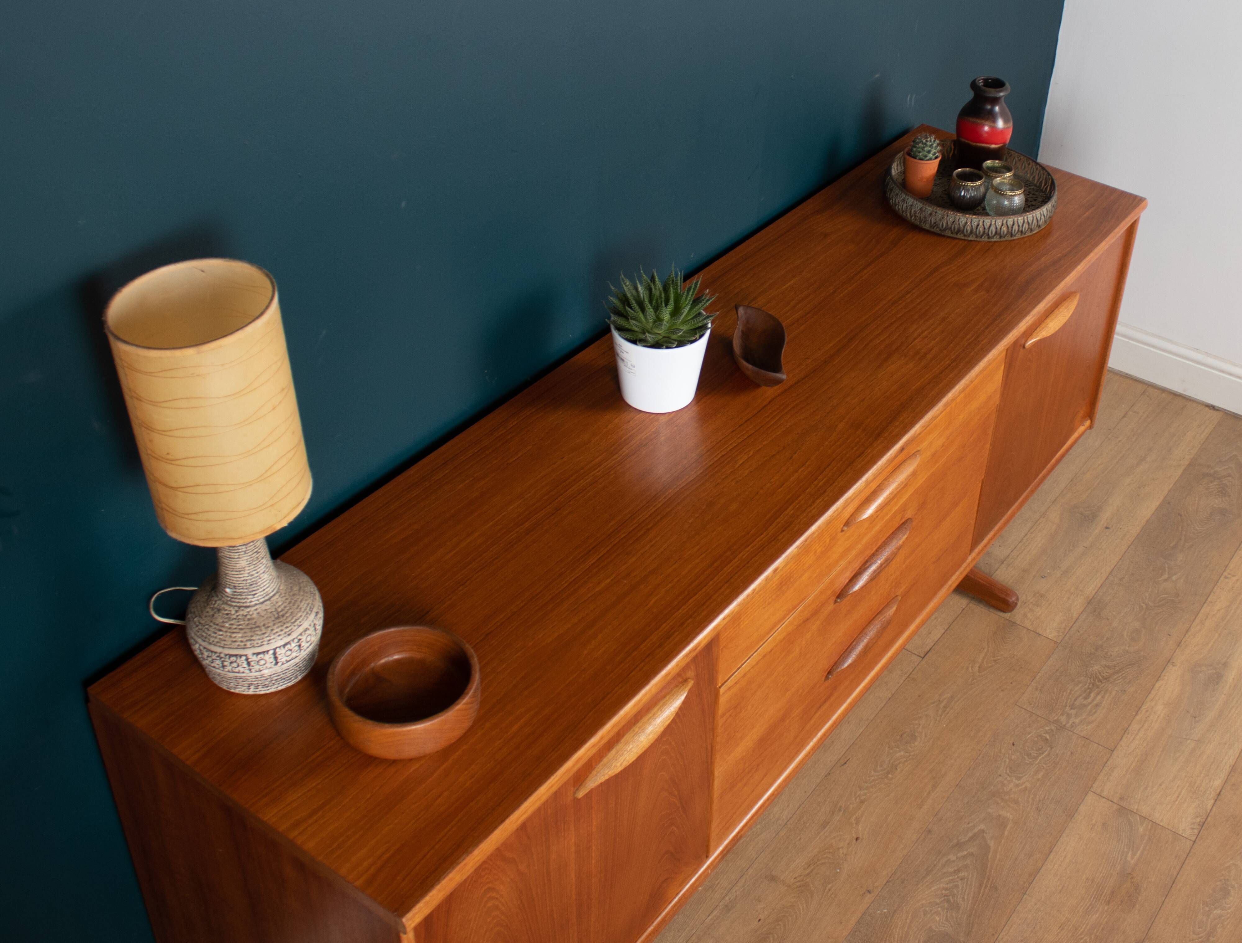 Retro teak 1960s mid century sideboard by austinsuite