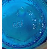 Bouteille belge bleu vif avec bouchon