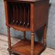 Vintage furniture: 20th-century solid cherry wood music cabinet