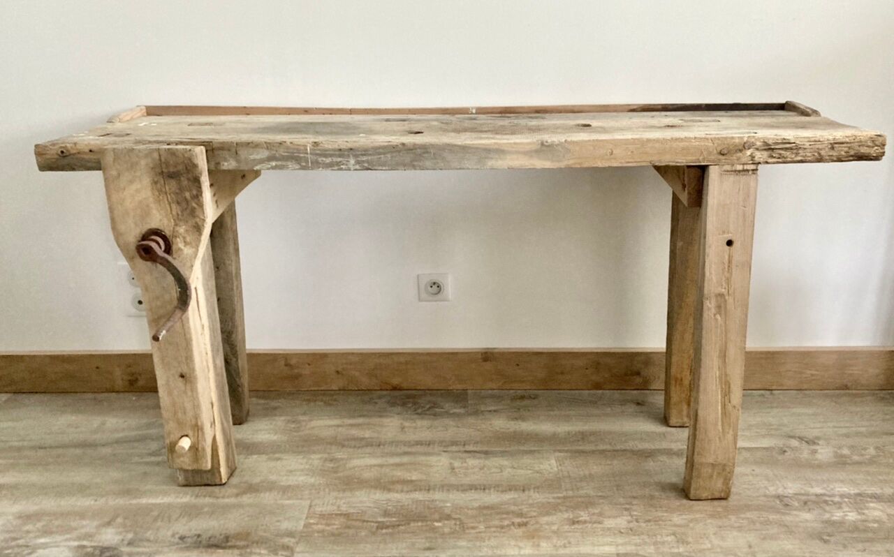 Authentic old workbench