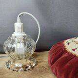 Transparent bulb portable lamp