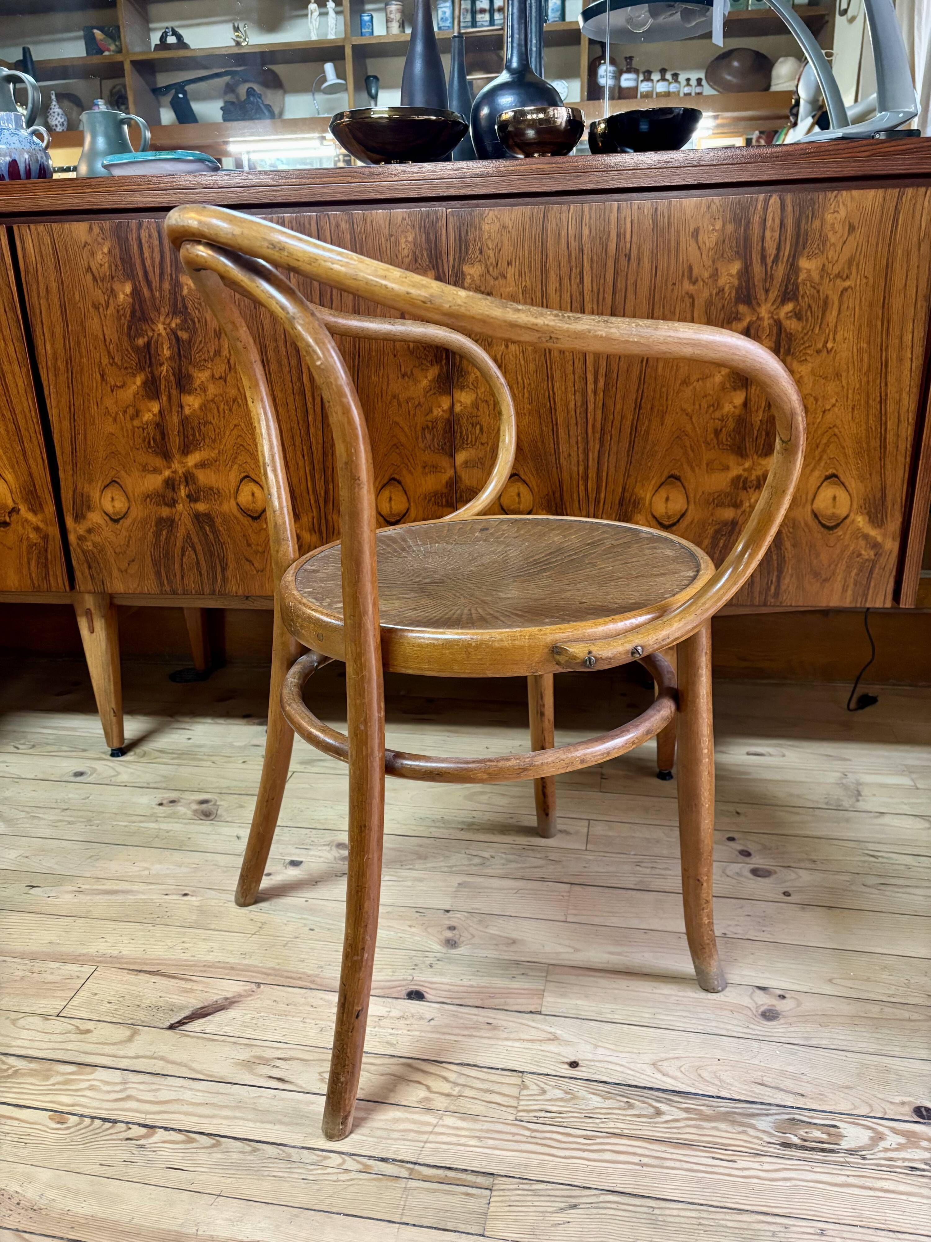 Fauteuil bois courbé Jacob & Josef Kohn 1900