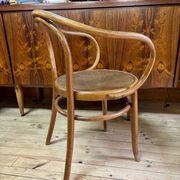 Curved wood armchair Jacob & Josef Kohn 1900