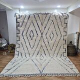 Handmade wool Berber rug 300X200 cm