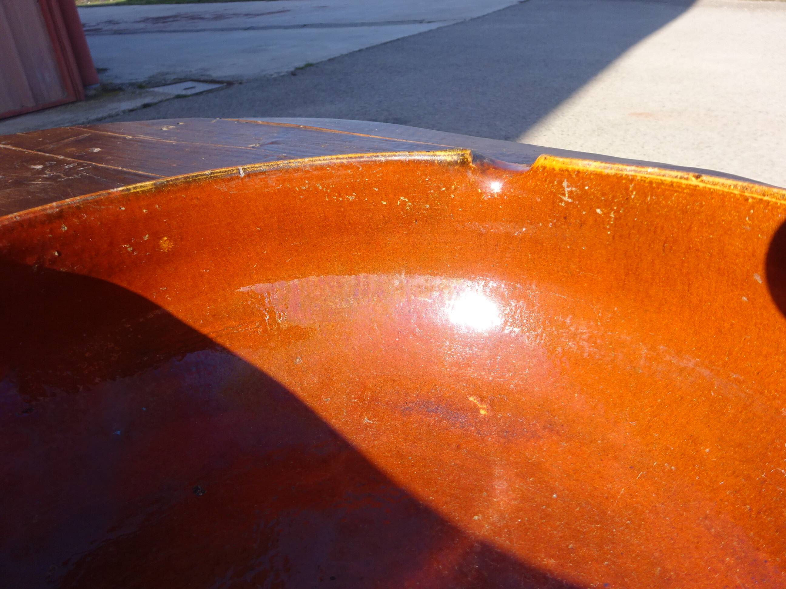 Vallauris terracotta dish