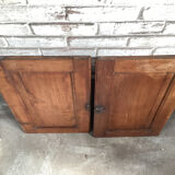 Paire de portes de placard ancienne