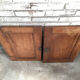Paire de portes de placard ancienne