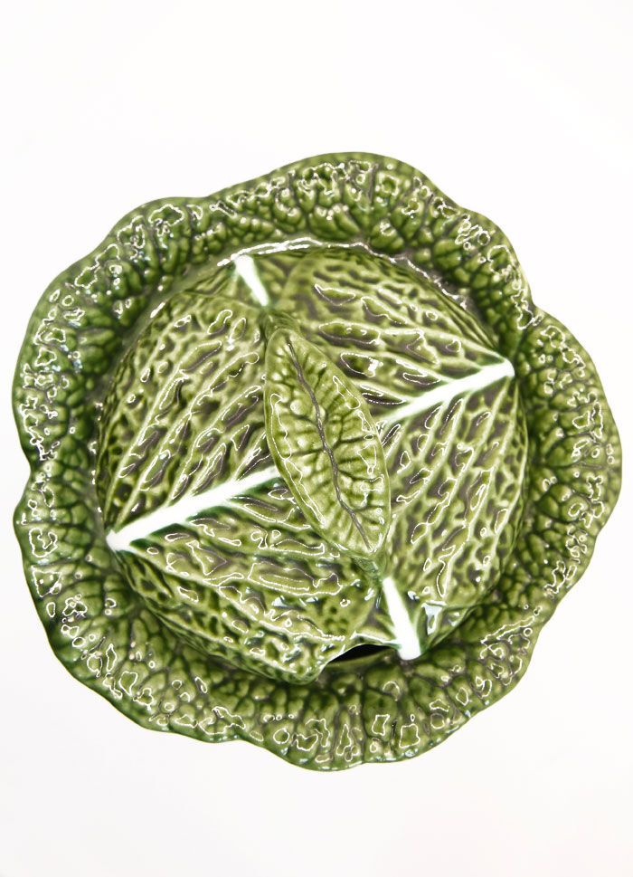 Soup pot of Portugal cabbage leaves in green slurry