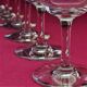 Série de 6 verres à eau en cristal de Baccarat modèle Sévigné
