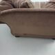 Large weighty love seat with the original matching cushions. Marked "Handmade in Holland"