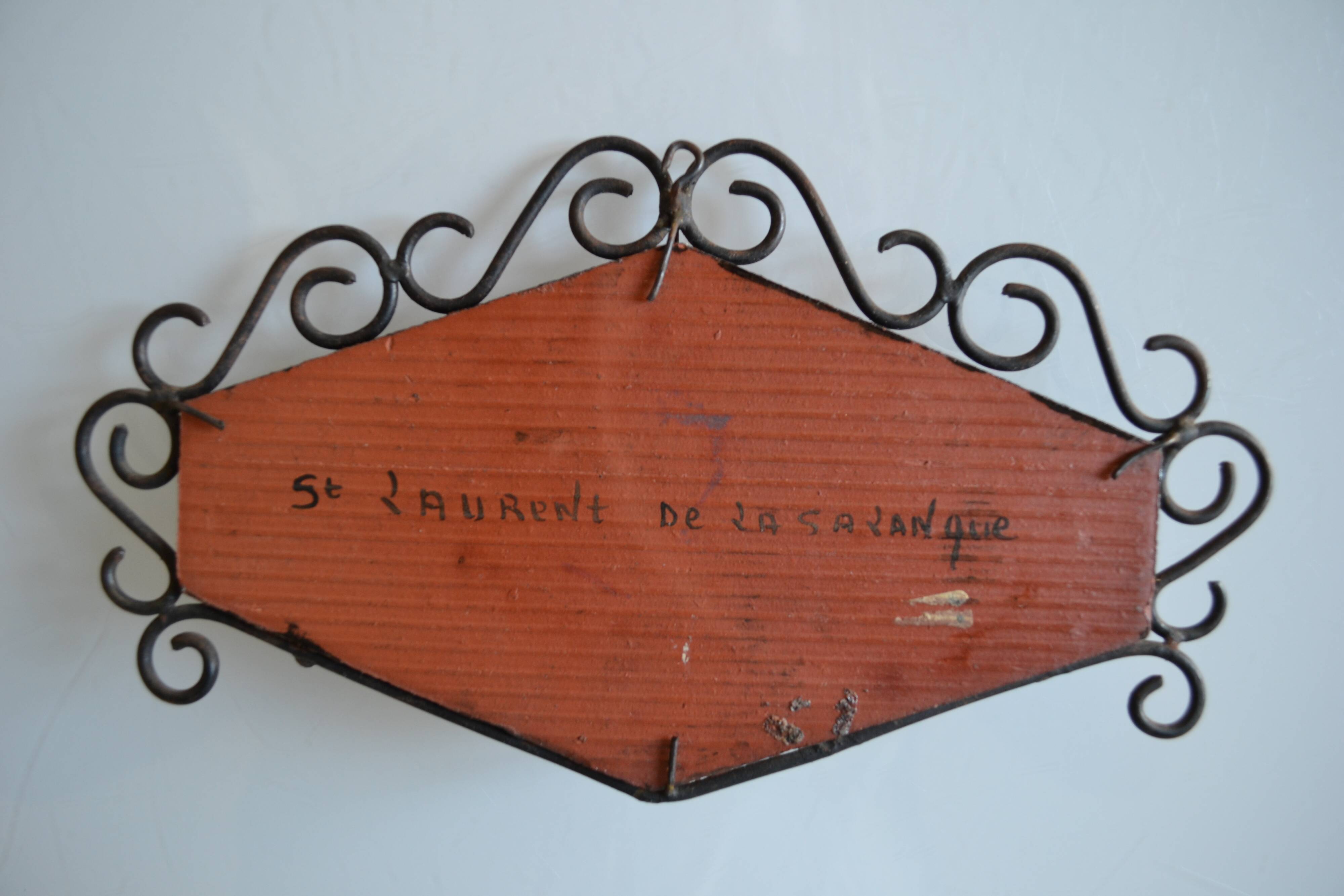 Porte cle mural vintage catalan