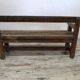 Antique wooden bench